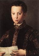 BRONZINO, Agnolo Portrait of Francesco I de Medici oil painting